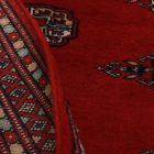 Tekač preproga bordo Bukhara 63x178 ročno vozlana preproga za hodnik