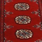 Tekač preproga bordo Bukhara 63x181 ročno vozlana preproga za hodnik