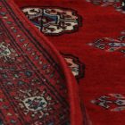 Tekač preproga bordo Bukhara 63x181 ročno vozlana preproga za hodnik