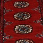 Tekač preproga bordo Bukhara 63x181 ročno vozlana preproga za hodnik
