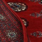 Tekač preproga bordo Bukhara 63x181 ročno vozlana preproga za hodnik
