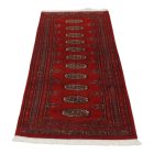 Tekač preproga bordo Bukhara 63x183 ročno vozlana preproga za hodnik