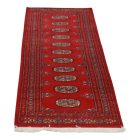 Tekač preproga bordo Bukhara 63x183 ročno vozlana preproga za hodnik