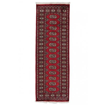 Tekači preproga bordo Bukhara 65x188 ročno vozlana preproga za hodnik
