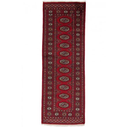 Tekači preproga bordo Bukhara 63x179 ročno vozlana preproga za hodnik