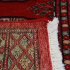 Tekač preproga bordo Bukhara 63x179 ročno vozlana preproga za hodnik