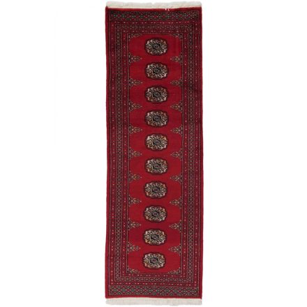 Tekači preproga bordo Bukhara 61x181 ročno vozlana preproga za hodnik
