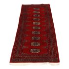 Tekač preproga bordo Bukhara 61x181 ročno vozlana preproga za hodnik
