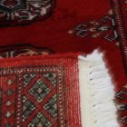 Tekač preproga bordo Bukhara 61x181 ročno vozlana preproga za hodnik