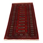 Tekač preproga bordo Bukhara 64x184 ročno vozlana preproga za hodnik