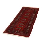 Tekač preproga bordo Bukhara 64x184 ročno vozlana preproga za hodnik