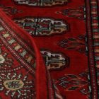 Tekač preproga bordo Bukhara 64x184 ročno vozlana preproga za hodnik