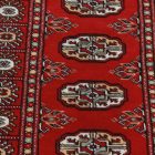 Tekač preproga bordo Bukhara 64x177 ročno vozlana preproga za hodnik