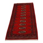 Tekač preproga bordo Bukhara 62x183 ročno vozlana preproga za hodnik