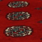 Tekač preproga bordo Bukhara 62x183 ročno vozlana preproga za hodnik