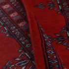 Tekač preproga bordo Bukhara 62x183 ročno vozlana preproga za hodnik