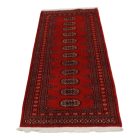 Tekač preproga bordo Bukhara 63x194 ročno vozlana preproga za hodnik