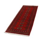 Tekač preproga bordo Bukhara 63x194 ročno vozlana preproga za hodnik