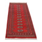Tekač preproga bordo Bukhara 63x194 ročno vozlana preproga za hodnik