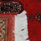 Tekač preproga bordo Bukhara 63x194 ročno vozlana preproga za hodnik