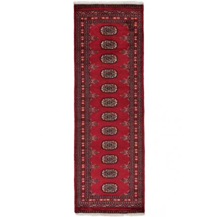 Tekači preproga bordo Bukhara 63x189 ročno vozlana preproga za hodnik
