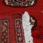 Tekač preproga bordo Bukhara 63x189 ročno vozlana preproga za hodnik