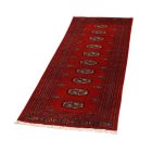 Tekač preproga bordo Bukhara 62x186 ročno vozlana preproga za hodnik