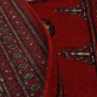 Tekač preproga bordo Bukhara 62x186 ročno vozlana preproga za hodnik