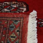 Tekač preproga bordo Bukhara 62x186 ročno vozlana preproga za hodnik