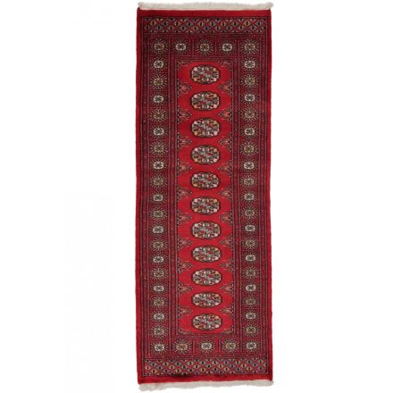 Tekači preproga bordo Bukhara 65x178 ročno vozlana preproga za hodnik