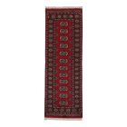Tekač preproga bordo Bukhara 60x175 ročno vozlana preproga za hodnik