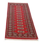 Tekač preproga bordo Bukhara 60x175 ročno vozlana preproga za hodnik