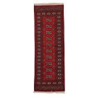 Tekač preproga bordo Bukhara 65x186 ročno vozlana preproga za hodnik