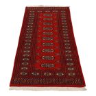 Tekač preproga bordo Bukhara 65x186 ročno vozlana preproga za hodnik