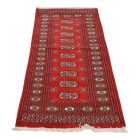 Tekač preproga bordo Bukhara 65x186 ročno vozlana preproga za hodnik