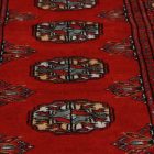 Tekač preproga bordo Bukhara 65x186 ročno vozlana preproga za hodnik