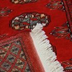 Tekač preproga bordo Bukhara 65x186 ročno vozlana preproga za hodnik