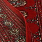 Tekač preproga bordo Bukhara 65x176 ročno vozlana preproga za hodnik