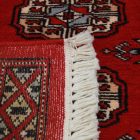 Tekač preproga bordo Bukhara 65x176 ročno vozlana preproga za hodnik