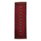 Tekač preproga bordo Bukhara 63x192 ročno vozlana preproga za hodnik