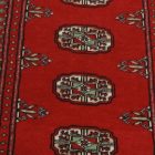 Tekač preproga bordo Bukhara 63x192 ročno vozlana preproga za hodnik