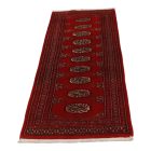 Tekač preproga bordo Bukhara 63x193 ročno vozlana preproga za hodnik