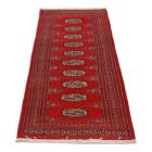 Tekač preproga bordo Bukhara 63x193 ročno vozlana preproga za hodnik