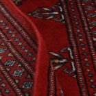 Tekač preproga bordo Bukhara 63x193 ročno vozlana preproga za hodnik