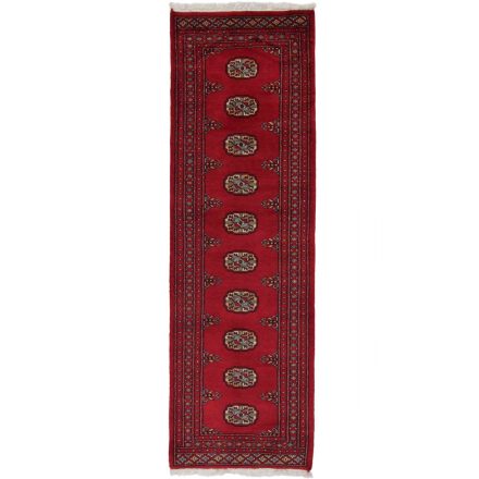 Tekači preproga bordo Bukhara 65x203 ročno vozlana preproga za hodnik