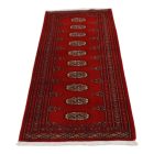 Tekač preproga bordo Bukhara 65x203 ročno vozlana preproga za hodnik