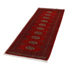 Tekač preproga bordo Bukhara 65x203 ročno vozlana preproga za hodnik
