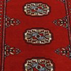 Tekač preproga bordo Bukhara 65x203 ročno vozlana preproga za hodnik