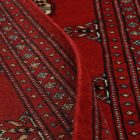 Tekač preproga bordo Bukhara 65x203 ročno vozlana preproga za hodnik