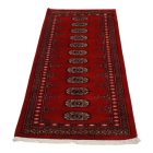 Tekač preproga bordo Bukhara 65x190 ročno vozlana preproga za hodnik